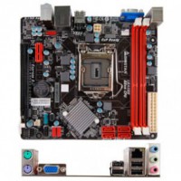 MBO BIOSTAR MH61MGV3 LGA1155 COR-I7 DDR3 VID SON RED uATX