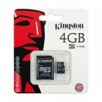 MICRO SD-HC KINGSTON 4GB CLASE 10